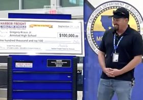 California teacher gets the surprise of his life with jaw-dropping prize in front of his students