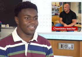 LI student aces chemistry Regents exam to win teacher’s 25-year-old challenge for $100