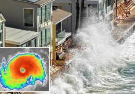 Hurricane Nolo strengthens in the Pacific Ocean after Polo battered West Coast