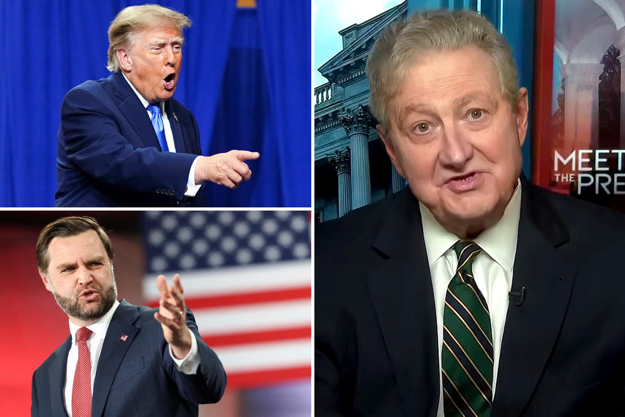 Sen. Kennedy, 74, floats 2028 prez bid if ‘a bunch of goobers run’ — as he goes after Trump 143759033