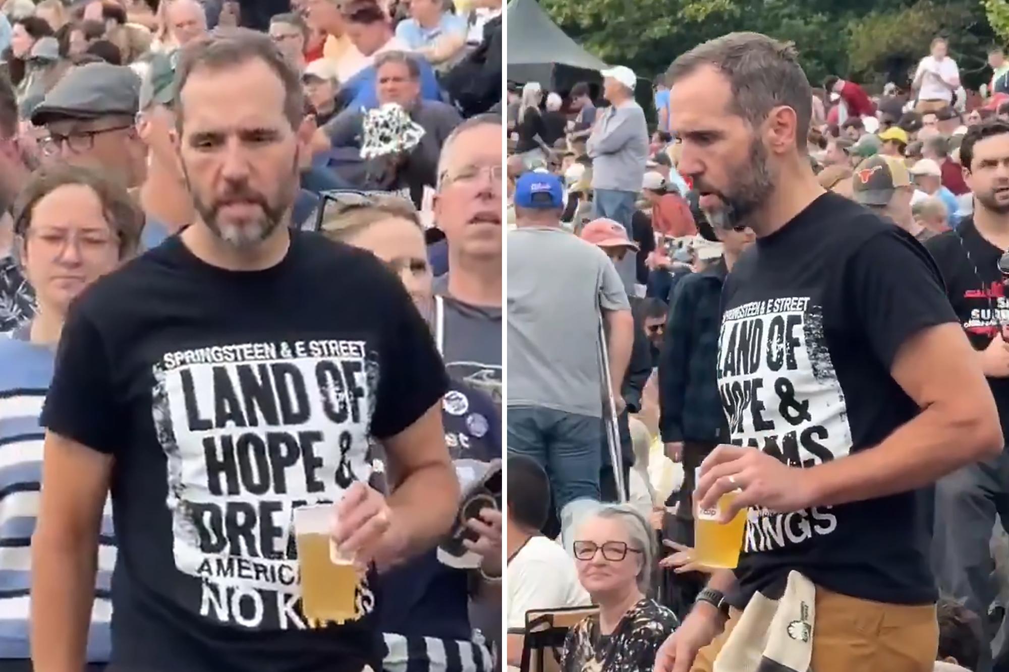 White House rips ‘scumbag’ ex-special counsel Jack Smith after he wears ‘No Kings’ shirt to Bruce Springsteen show 143852921