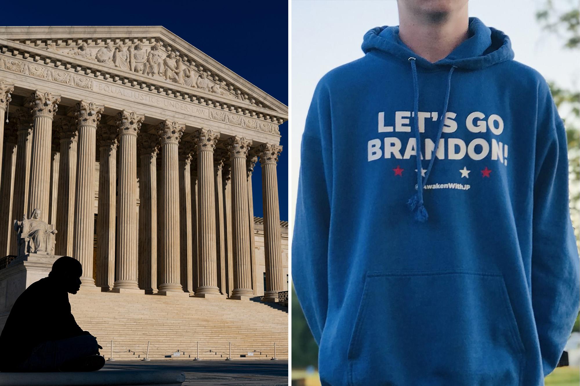 Supreme Court won’t hear case of students banned from wearing ‘Let’s Go Brandon’ shirts 143865781