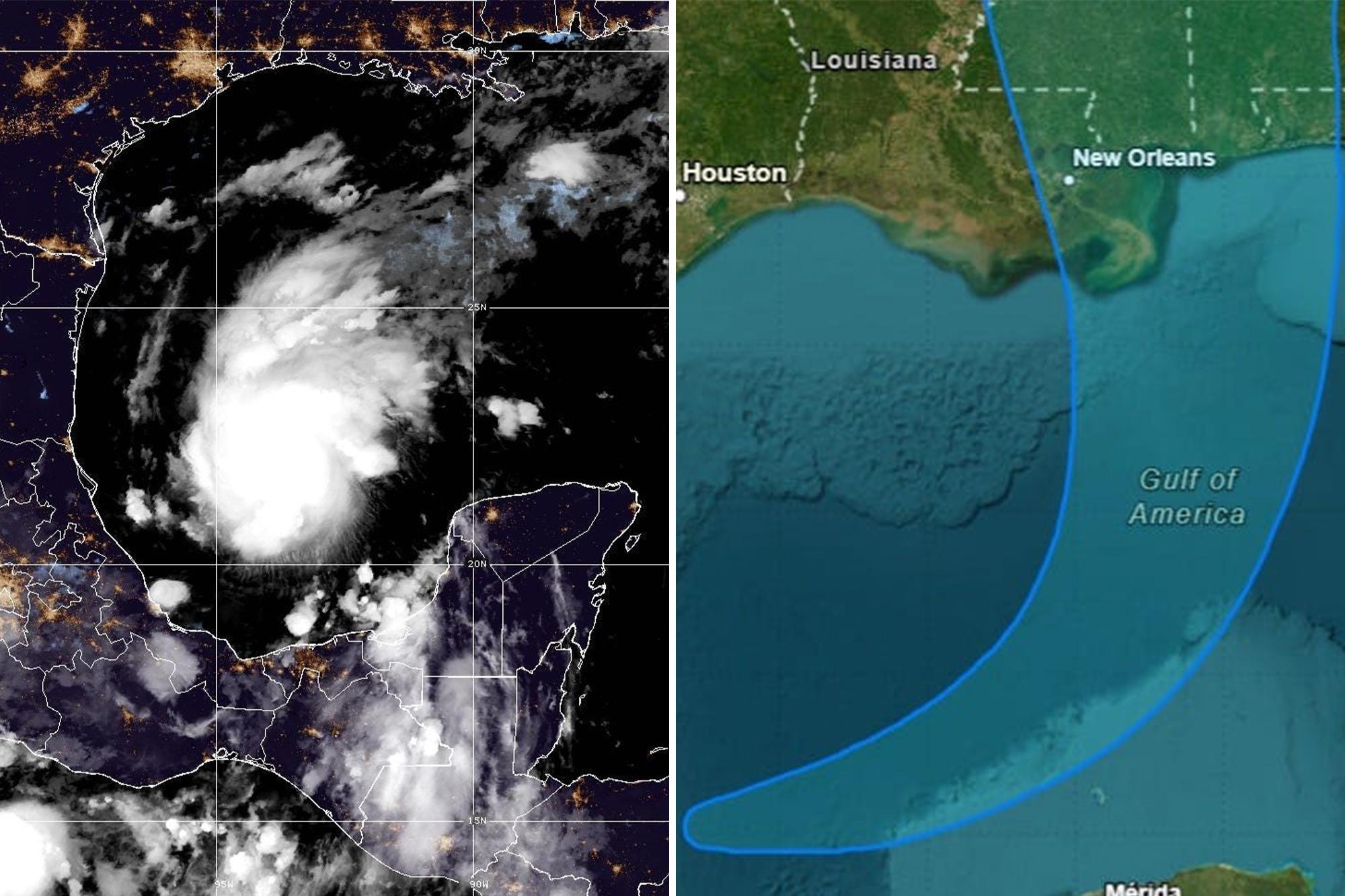 Tropical Storm Isaias forms, expecting to become a hurricane and hit the US Gulf Coast this week 144093545