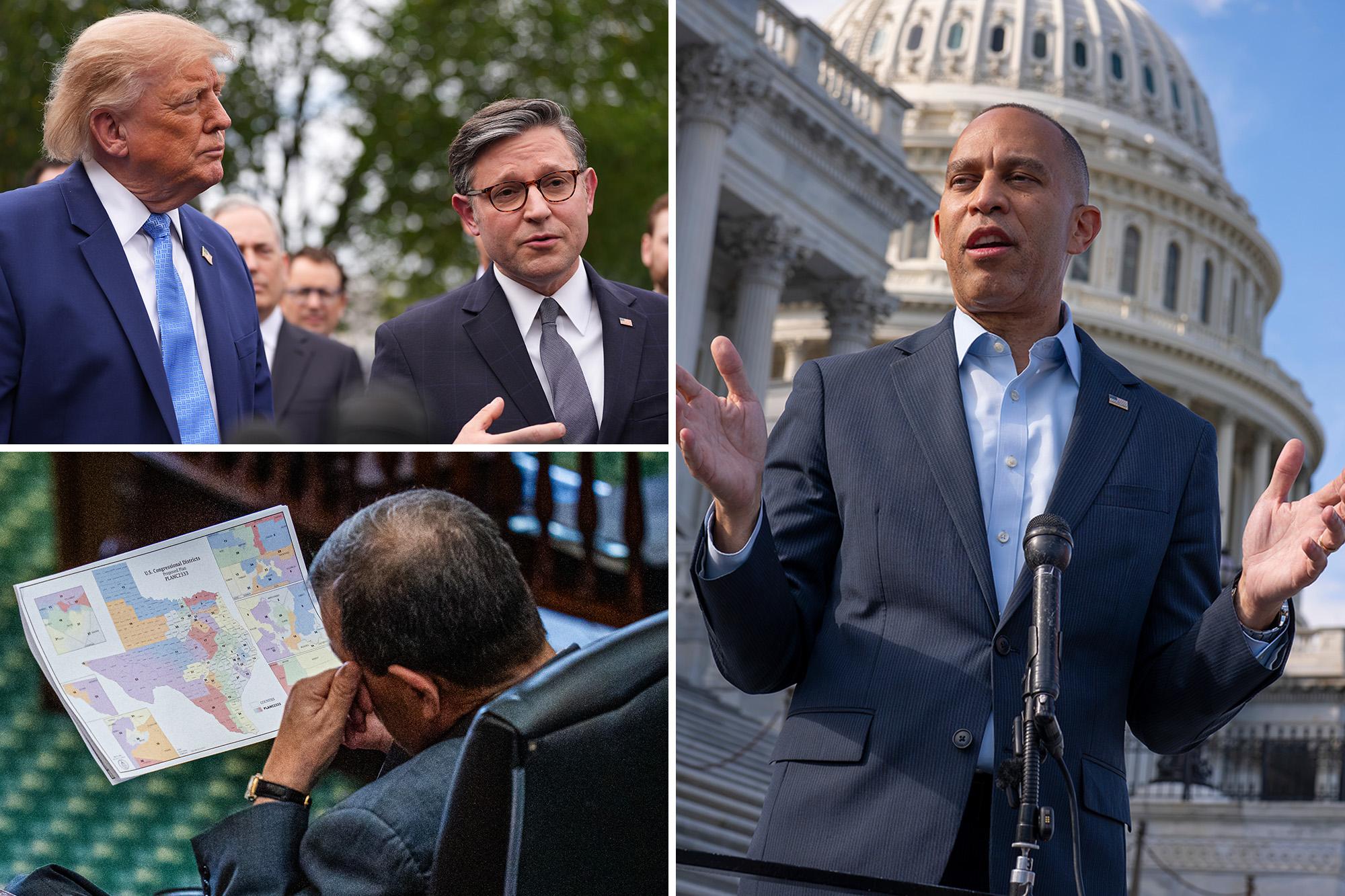 GOP stomachs reality that redistricting math may not save them in midterms 144123536