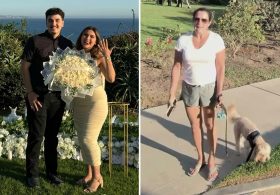 California couple whose proposal was hijacked by ‘racist’ neighbor reveals what happened after the camera switched off: ‘Hurts a lot’