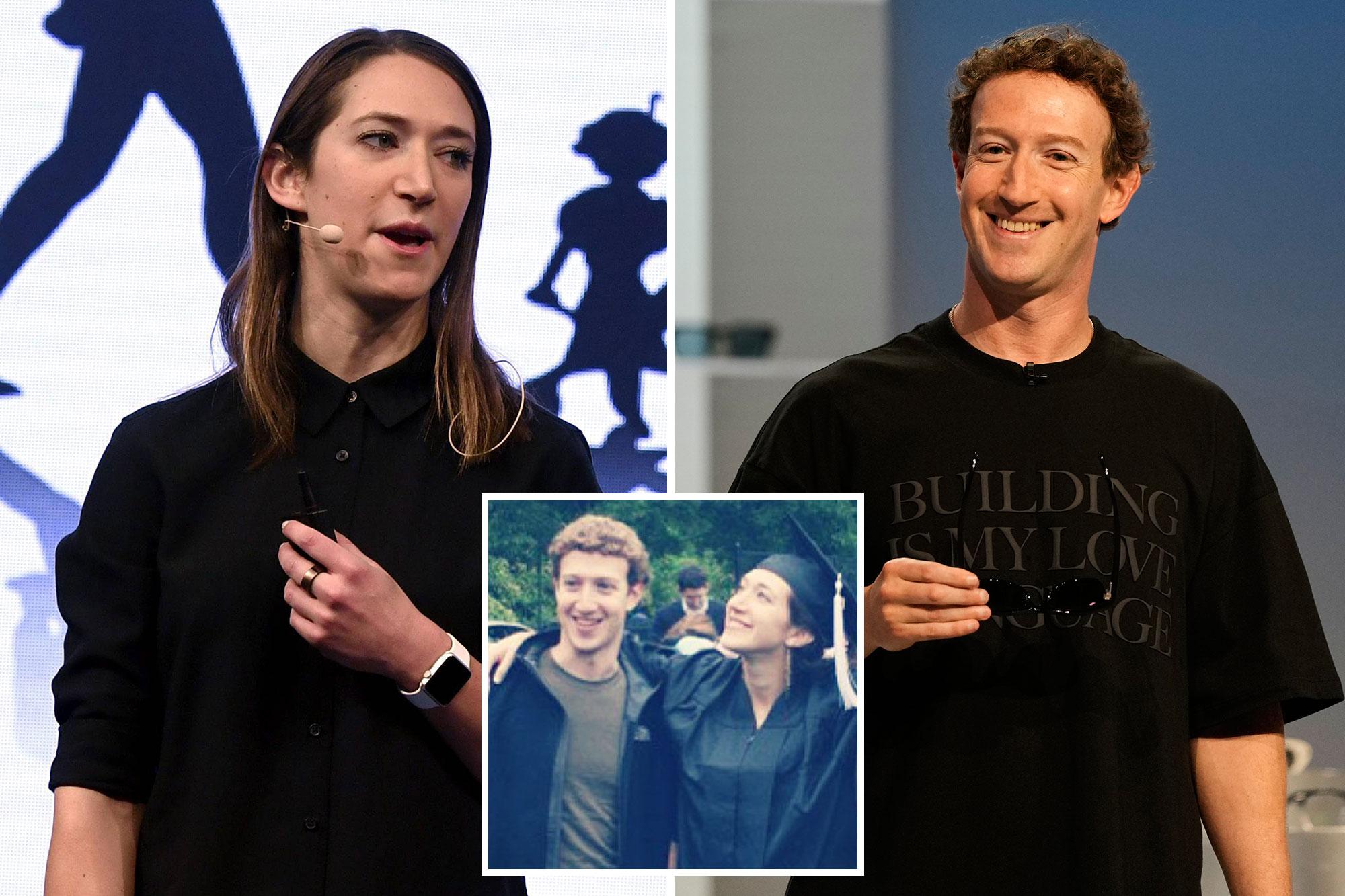Mark Zuckerberg’s sister’s secret passion caught on camera at San Francisco tech week 144130773