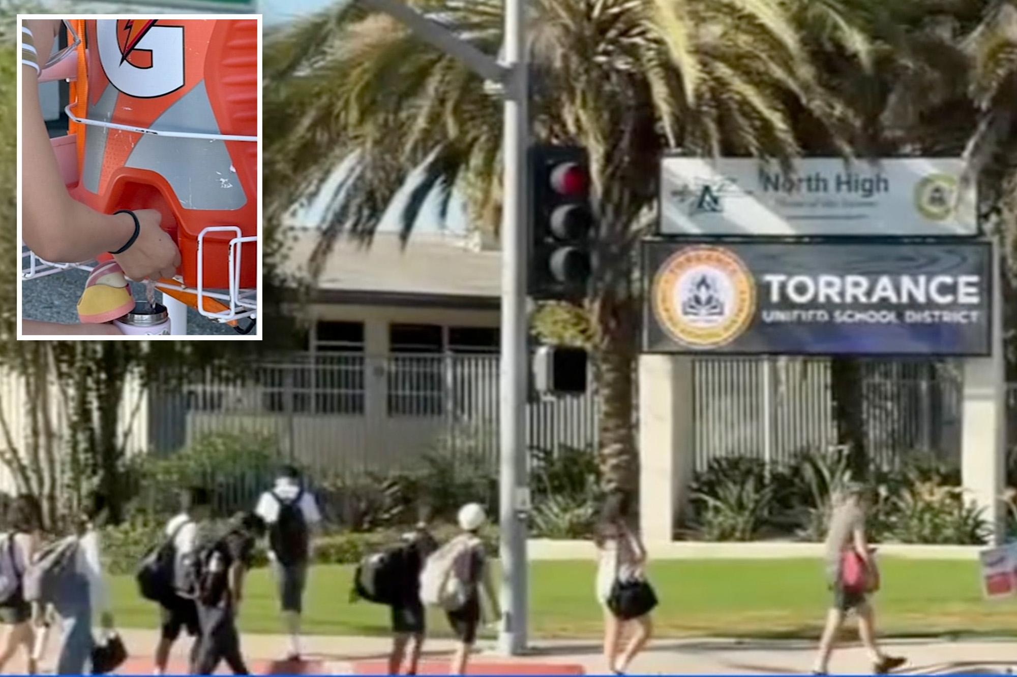 California students suffer in intense heat with no air conditioning across hundreds of classrooms 144136227