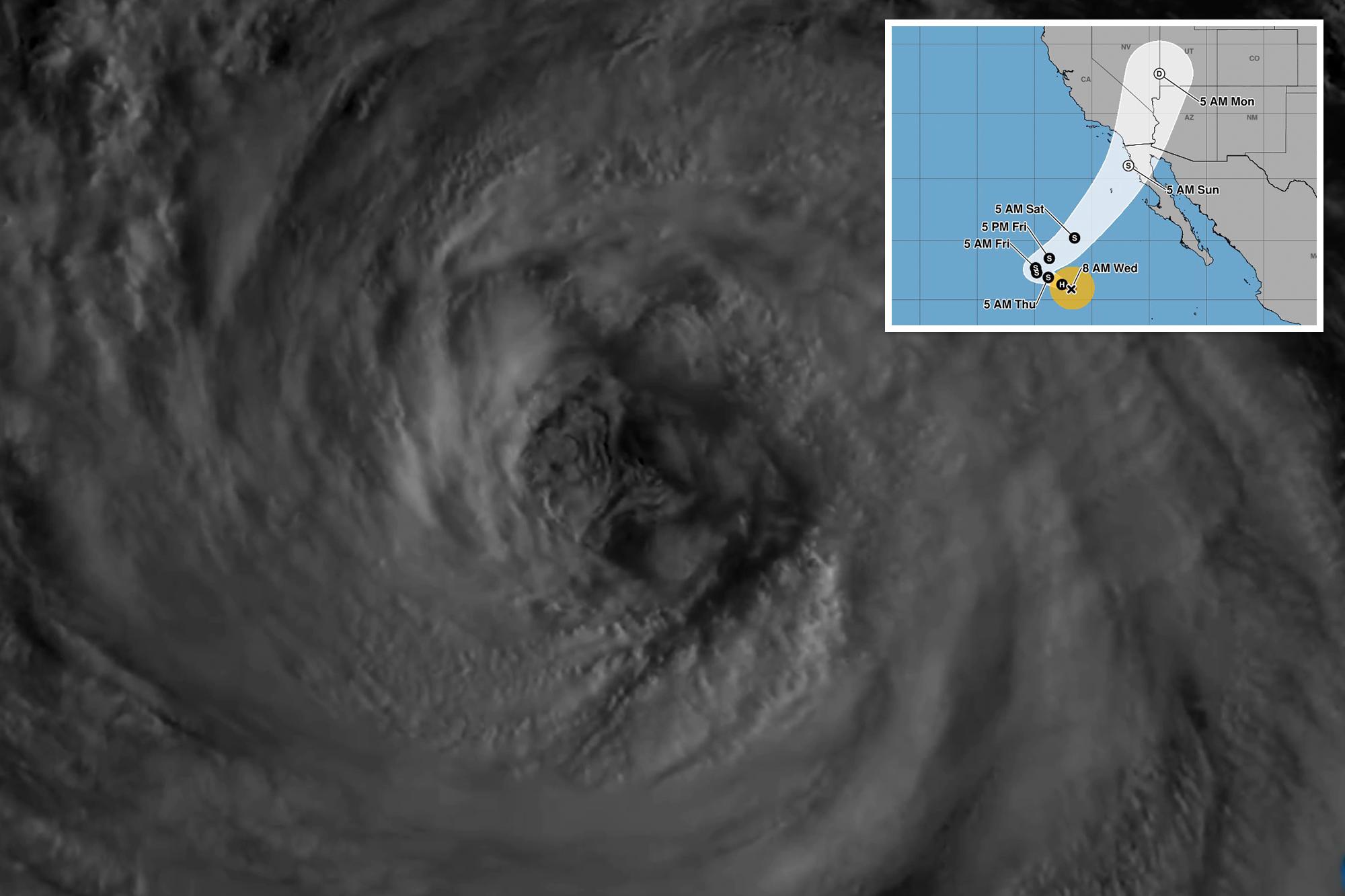 Hurricane takes massive turn toward California as major city braces 144145004