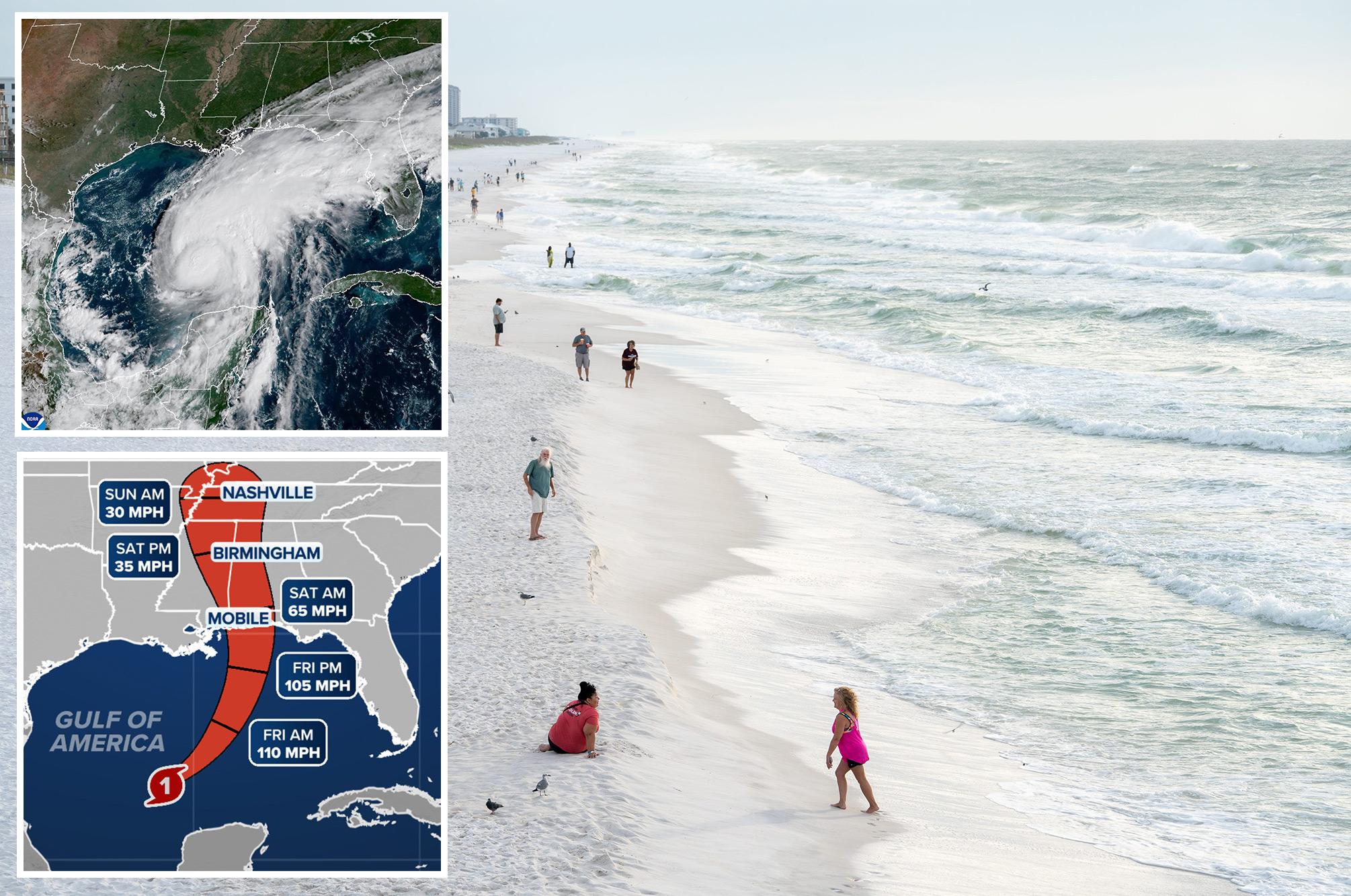‘Dangerous, life-threatening’ Hurricane Isaias strengthens as it barrels toward the Gulf Coast 144244910