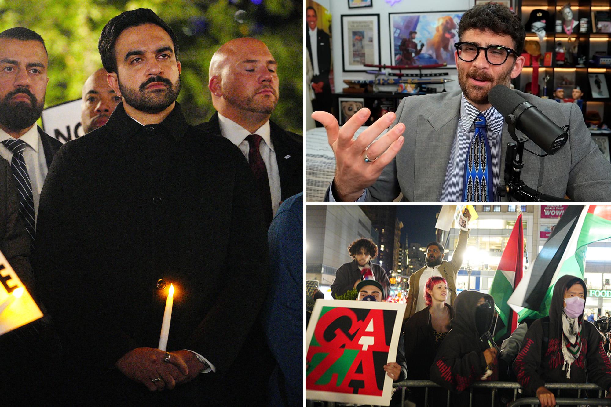 Hasan Piker backs anti-Israel hecklers who accosted Mamdani at Oct. 7 vigil — to the delight of critics: ‘Left eating itself’ 144260598