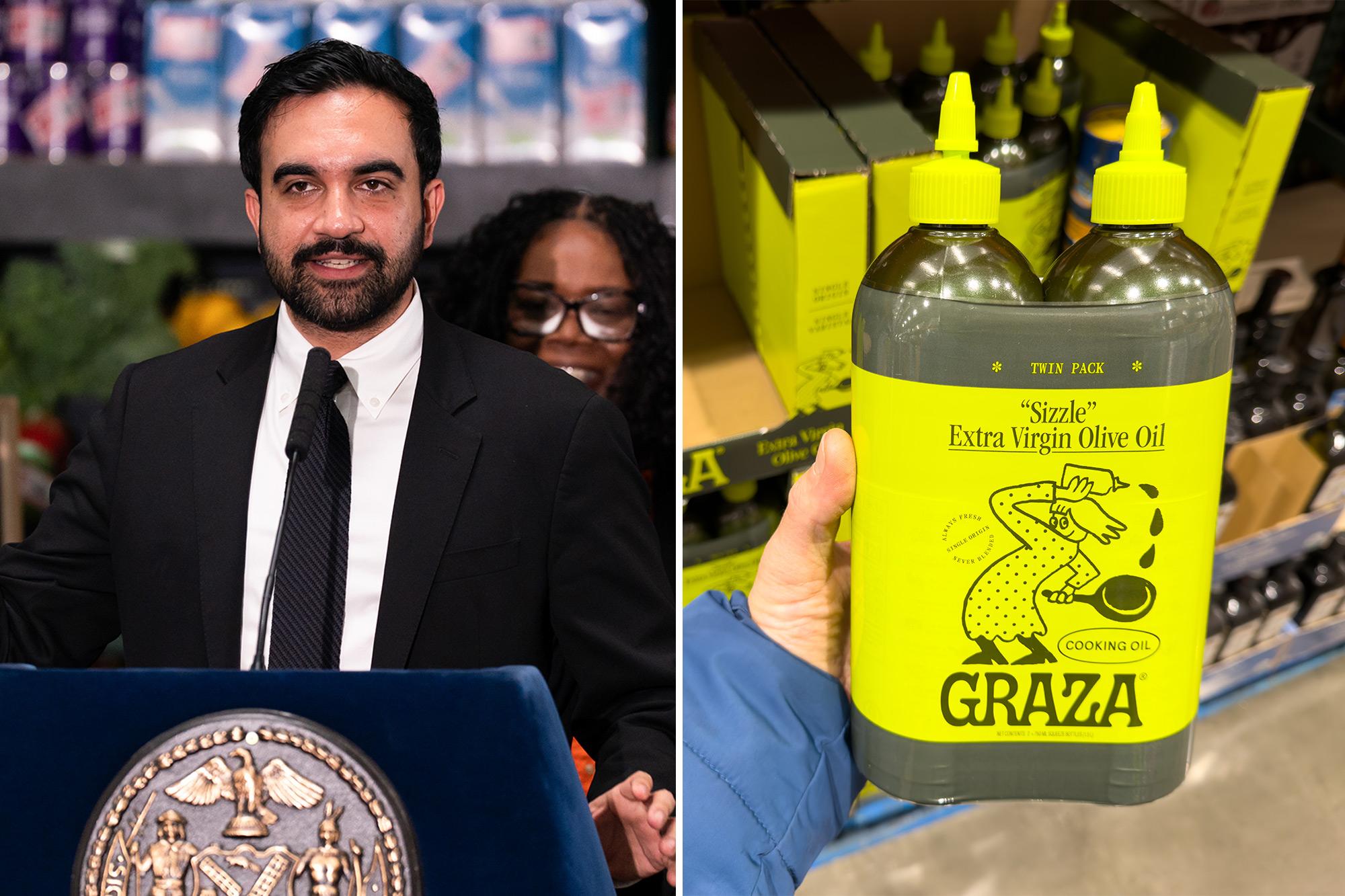 Mamdani admin picks cult-favorite olive oil designers for $1M city-owned grocery store branding deal 144270169