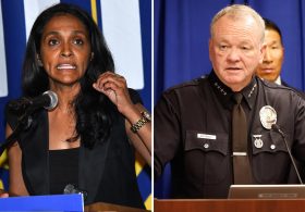 Nithya Raman ducks questions amid fallout from ‘fascist liars’ video targeting LAPD