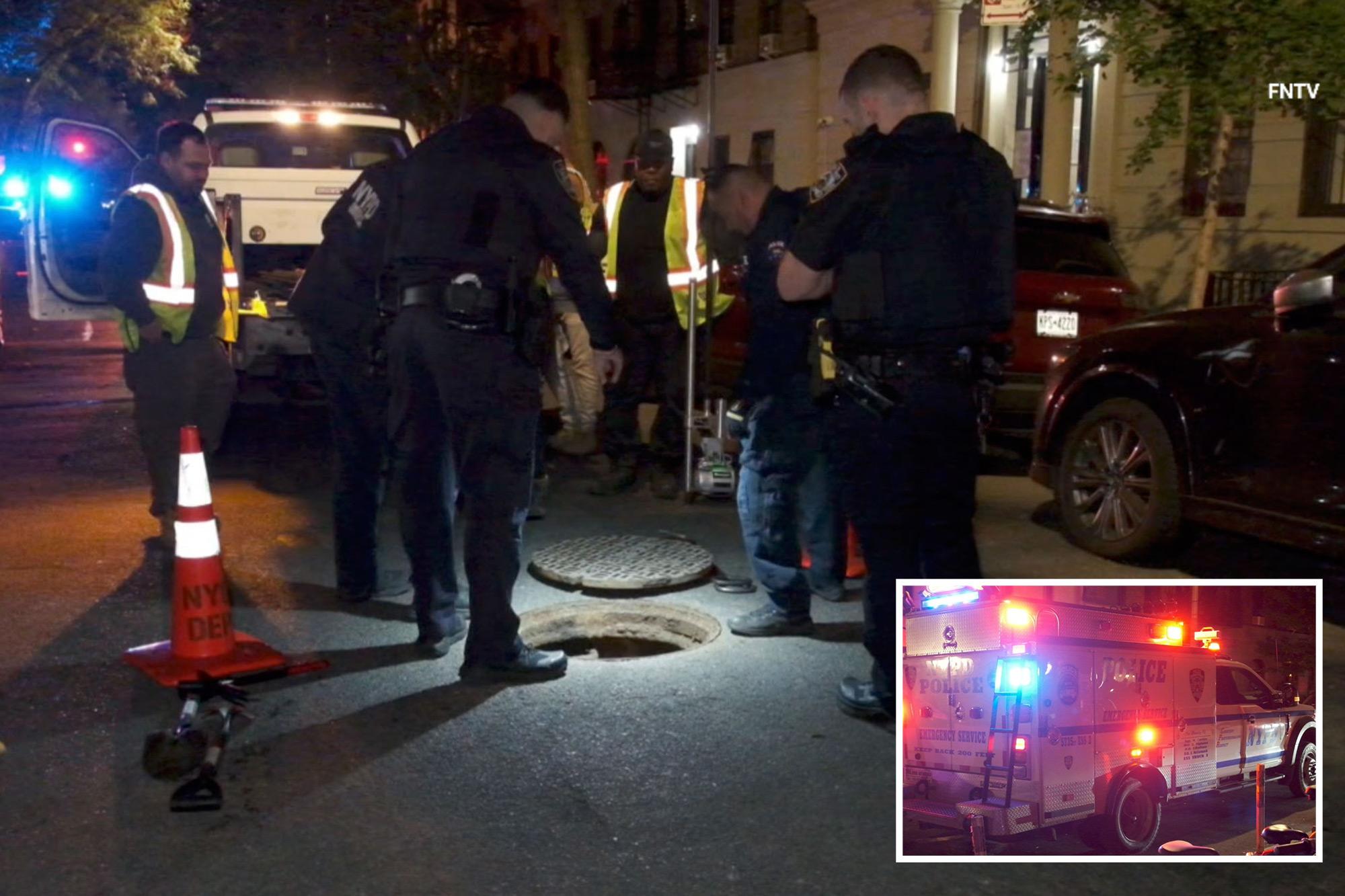 5 mysterious sewer divers emerge out of NYC manhole, continuing bizarre underground spree: cops 144402178