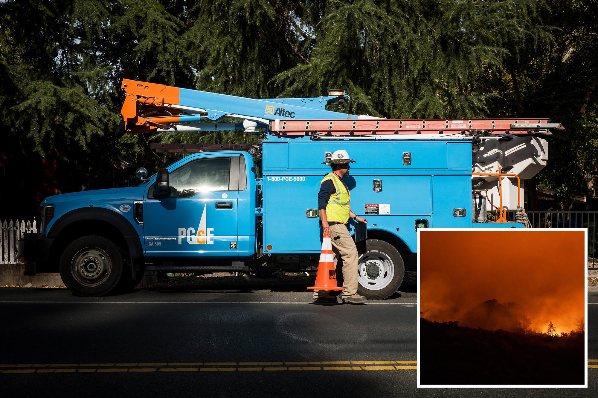PG&E could cut power in 17 California counties with high winds forecasted 144404678