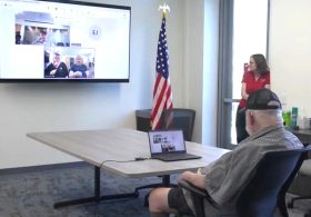 Heartwarming moment two veteran brothers living 3,000 miles apart meet face-to-face for first time in 40 years