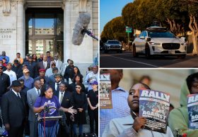 Protesters rage over ‘bulls—’ AI technology that could wipe out an entire profession