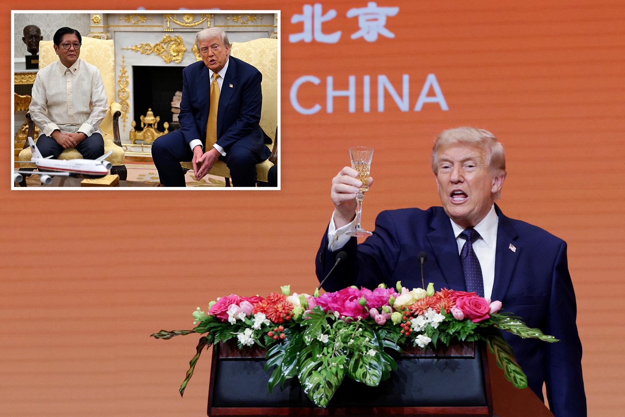 Trump to visit the Philippines next month for ASEAN summit before his second trip to China this year 144639156