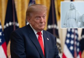 Trump claims ‘days of plunder’ are over in spicy Columbus Day post bashing Dems for statue hysteria