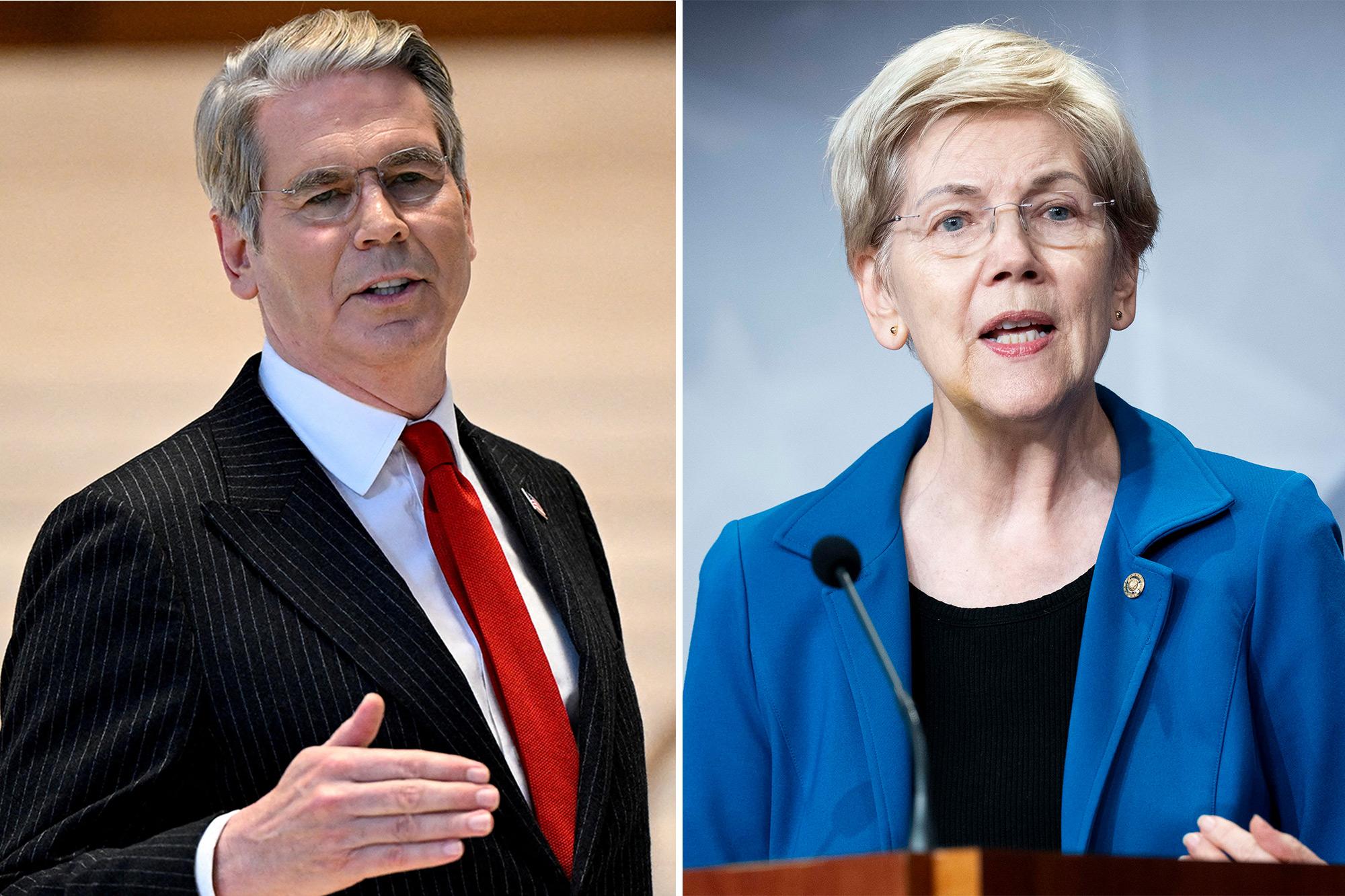 Bessent taunts ‘Pocahontas’ Elizabeth Warren with cheeky clapback: ‘Happy Indigenous Peoples’ Day’ 144669366