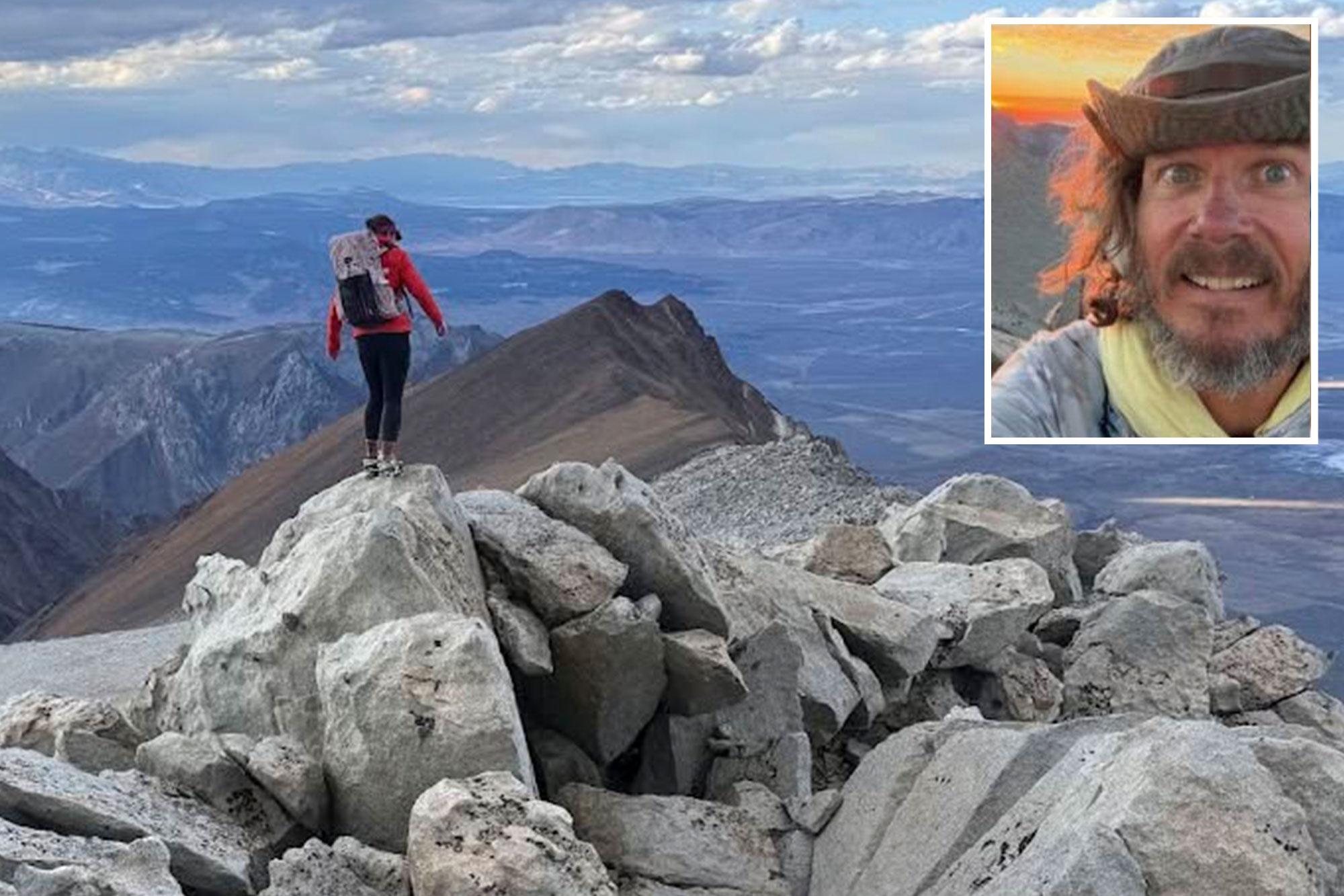 Hiker sent final text before plunging 13,000ft down California peak 144680255