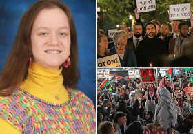 NYC teacher among protesters who disrupted vigil for victims of Oct. 7 Hamas massacre