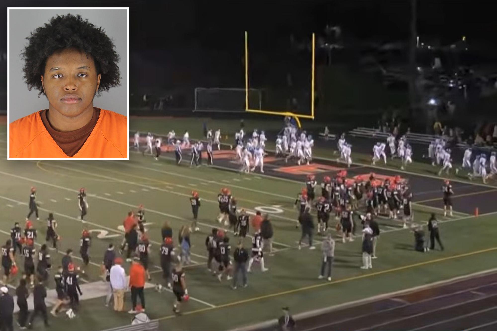 Minnesota homecoming shooting suspect walks free two days after allegedly opening fire at high school football game 144721341