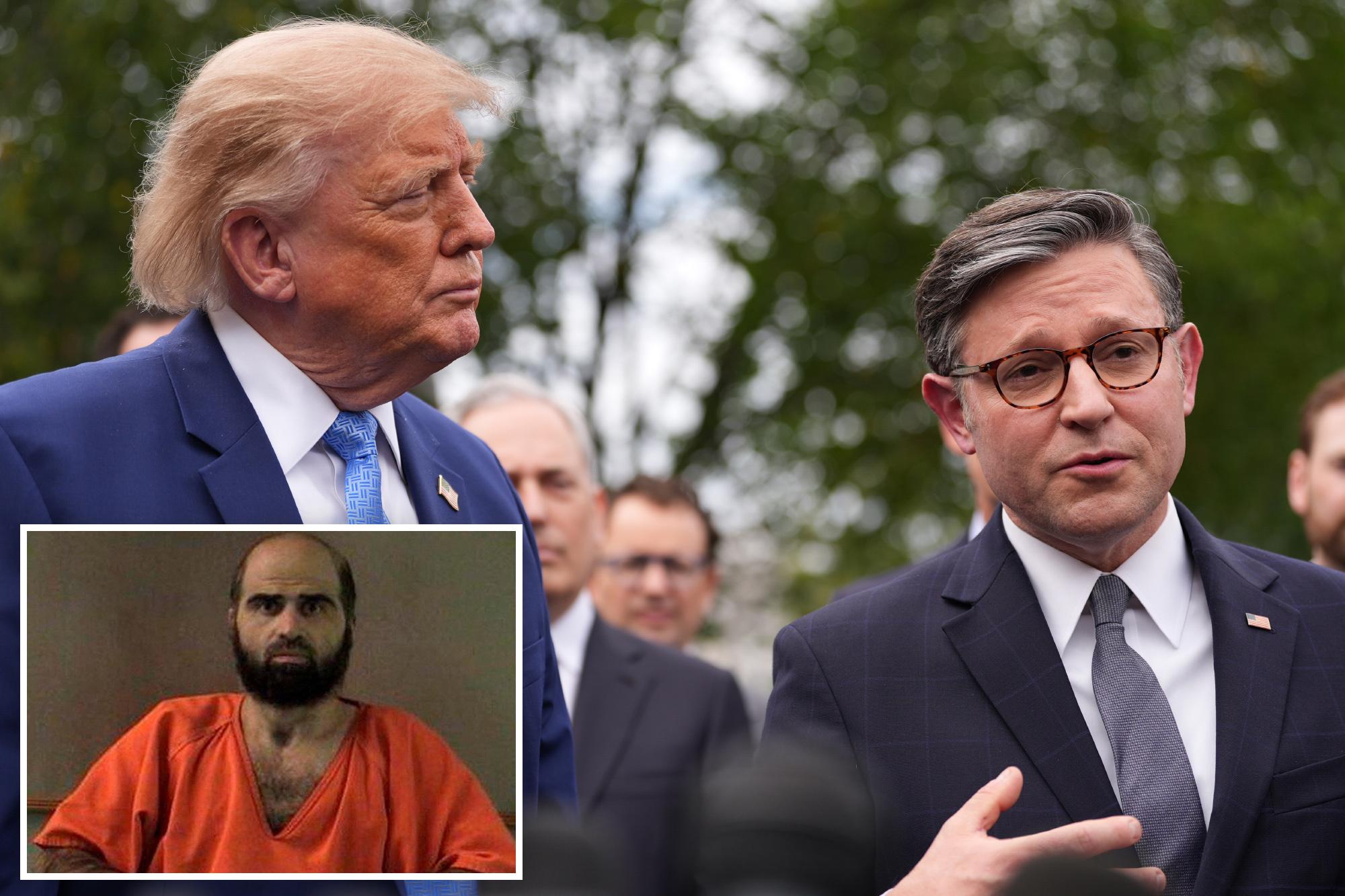 Mike Johnson urges Trump to rethink livestreaming Nidal Hasan execution: ‘I wouldn’t be watching’ 144868340