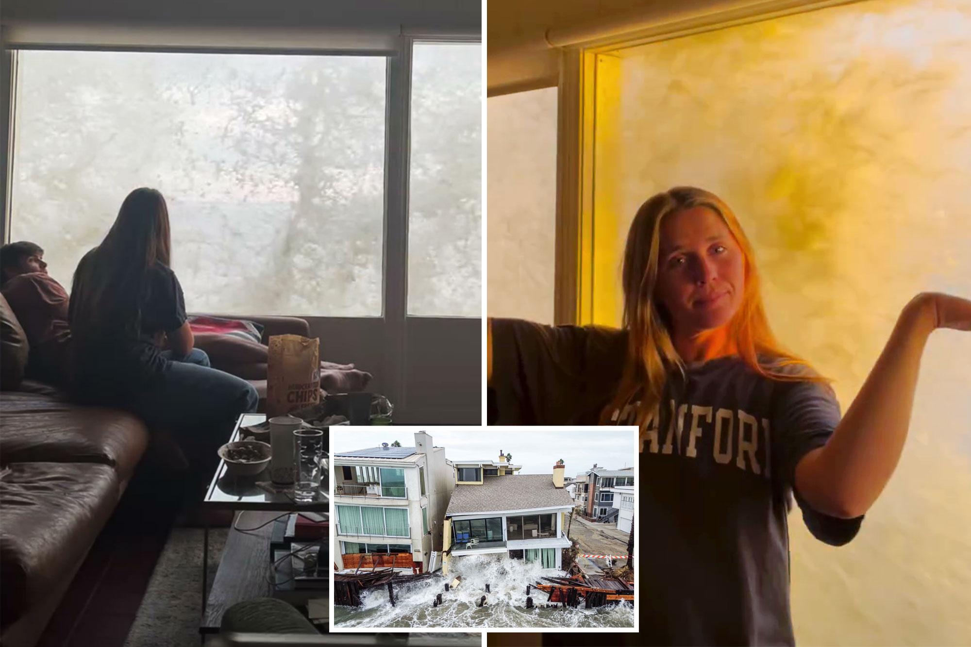 Olympian’s beachfront mansion crumbles into the ocean in California: ‘Breaks our hearts’ 144876309