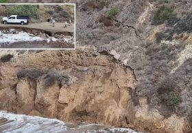 Huge crack spotted next to PCH in elite California beach town: ‘Escalating quicker’