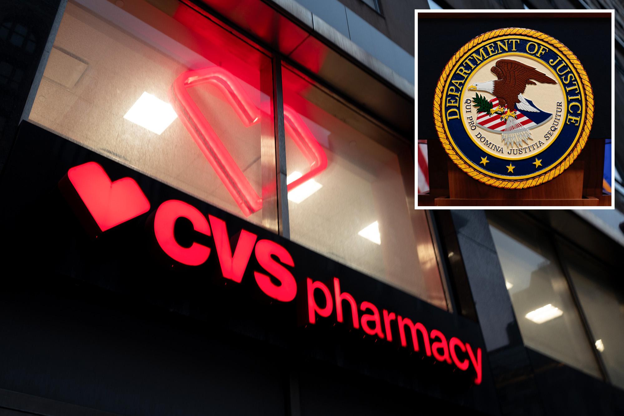 CVS agrees to pay $315 million settlement to DOJ over opioid prescription case 144938659
