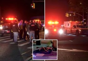 Bicyclist fatally struck by FDNY ambulance in Staten Island: cops
