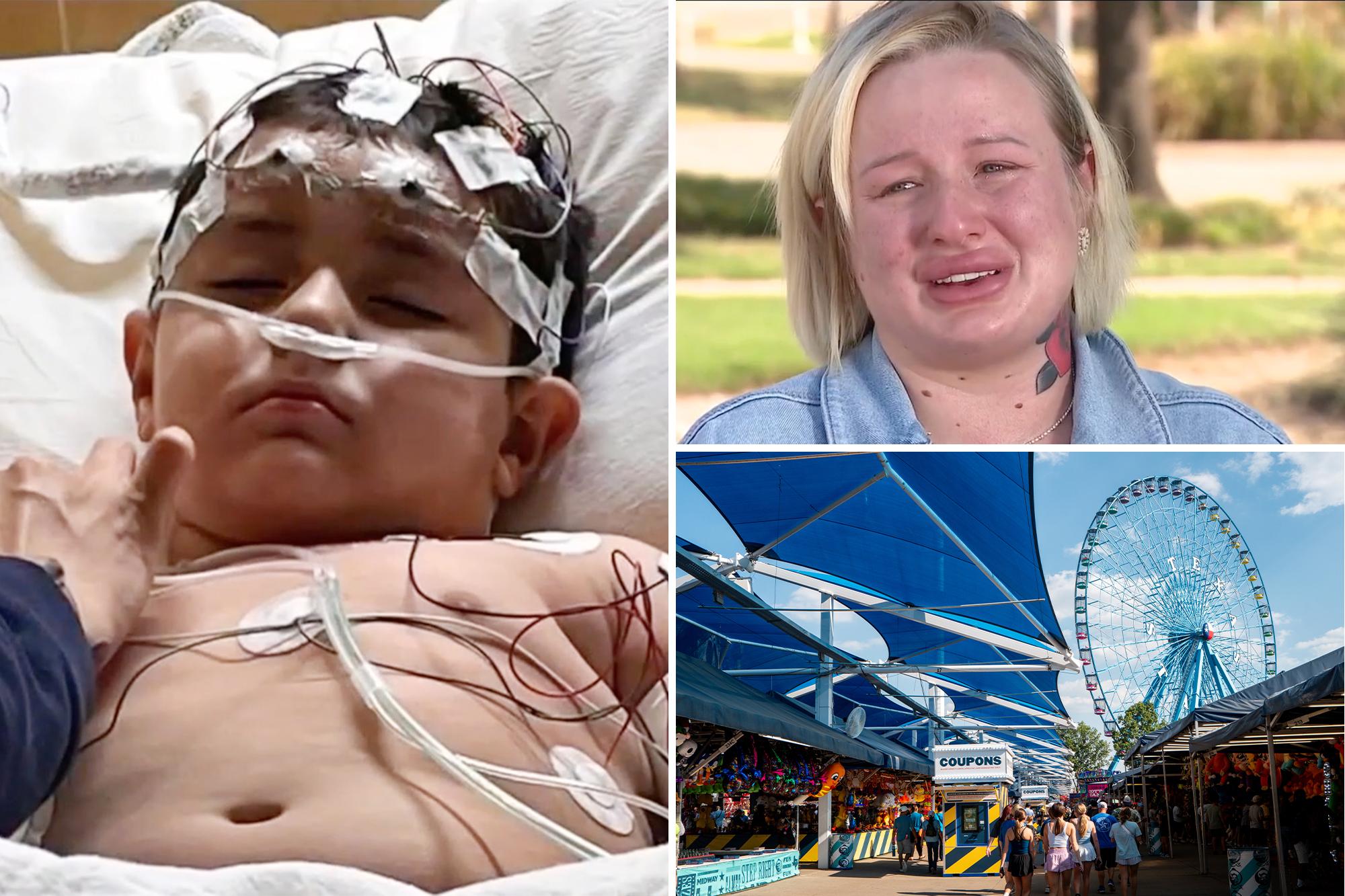 Texas thief steals terminally ill boy’s seizure meds at state fair — hero steps in to cover cost 145089637