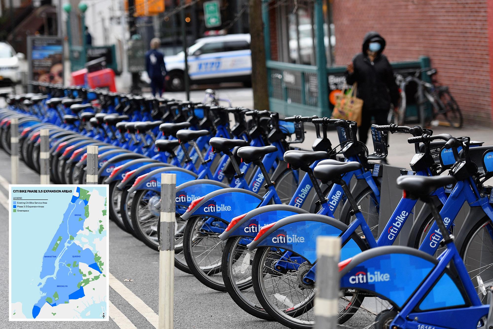 Citi Bike adds docks in new NYC areas as officials eye cheaper rides 145171848