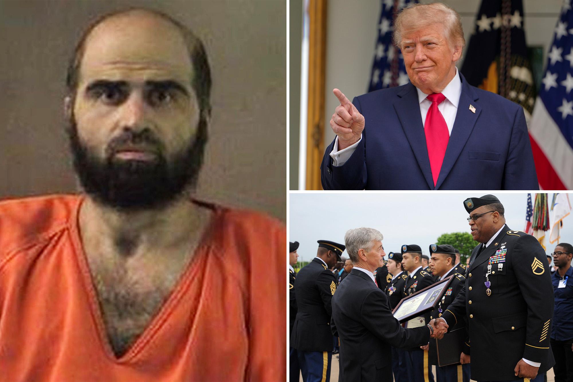 Trump praised by Fort Hood survivors for scrapping ‘barbaric’ Nidal Hasan execution livestream 145186764