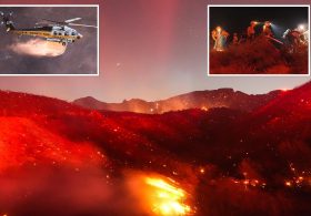 Malibu fire ‘spreading rapidly’ overnight prompting more evacuations