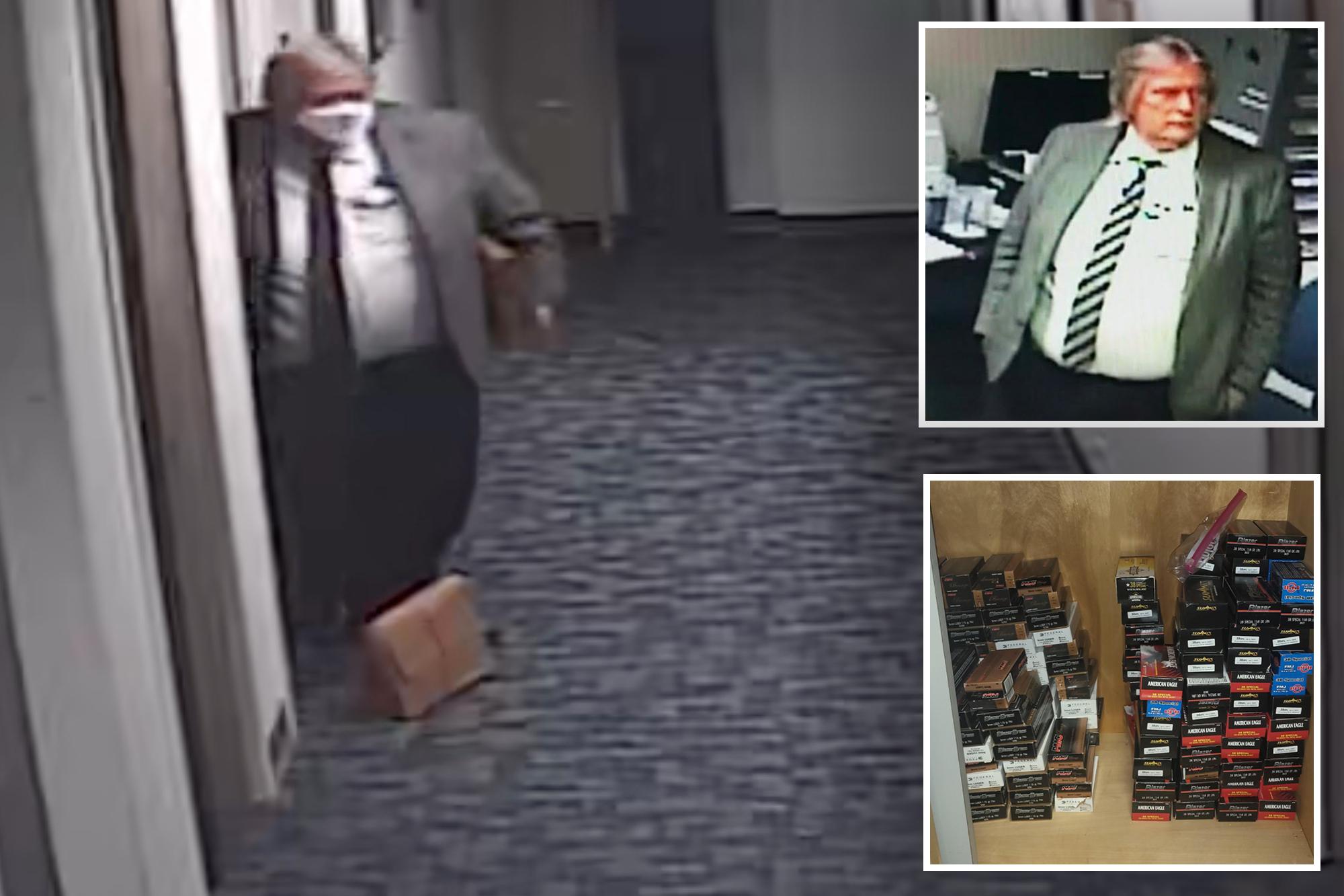 NYC schools investigators had secret ammo stash with nearly 6,000 live rounds, distributed bullets in brown folders: lawsuit 145305409