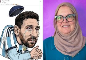 NYC teacher posts antisemitic meme of Lionel Messi