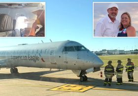 Illinois mom’s harrowing text she sent kids as American Airlines plane ‘smelled like fire’