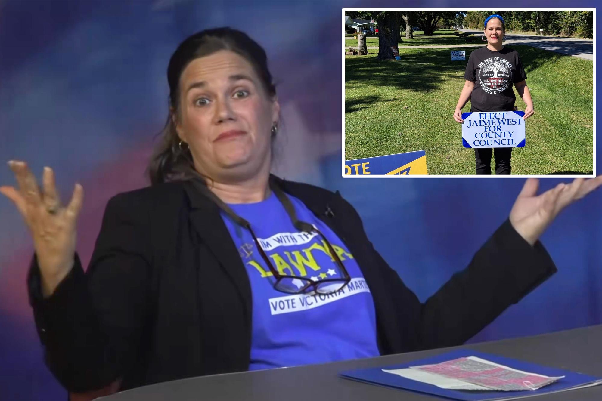 Indiana Democrat Jaime West reveals how many beers she downed before trainwreck interview 145770053