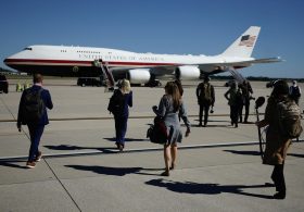 CNN threatens lawsuit against Trump administration as Air Force One ban continues