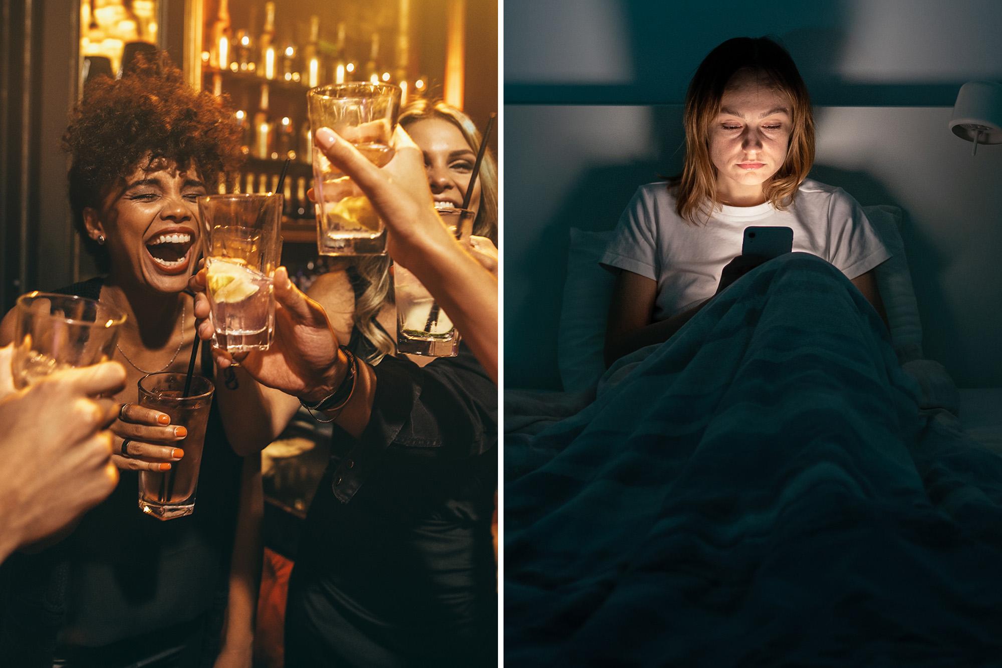 Americans spend just 4% of nights out with friends — and are doing less of everything else social, too 146109711