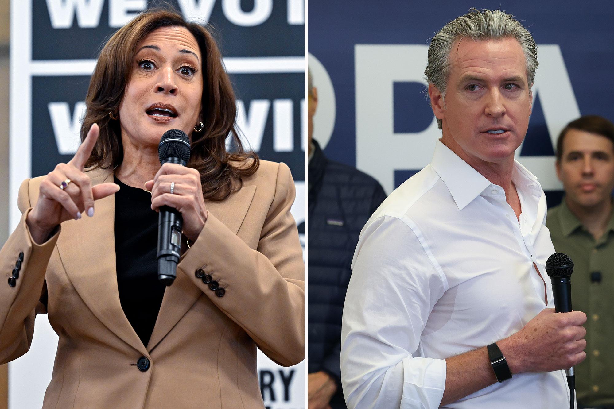 Californians reveal their pick for Dem president — and it’s not Gavin Newsom 146123844