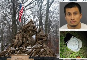 Vandal who beheaded Iwo Jima monument revealed as illegal alien let in US by Obama, Biden