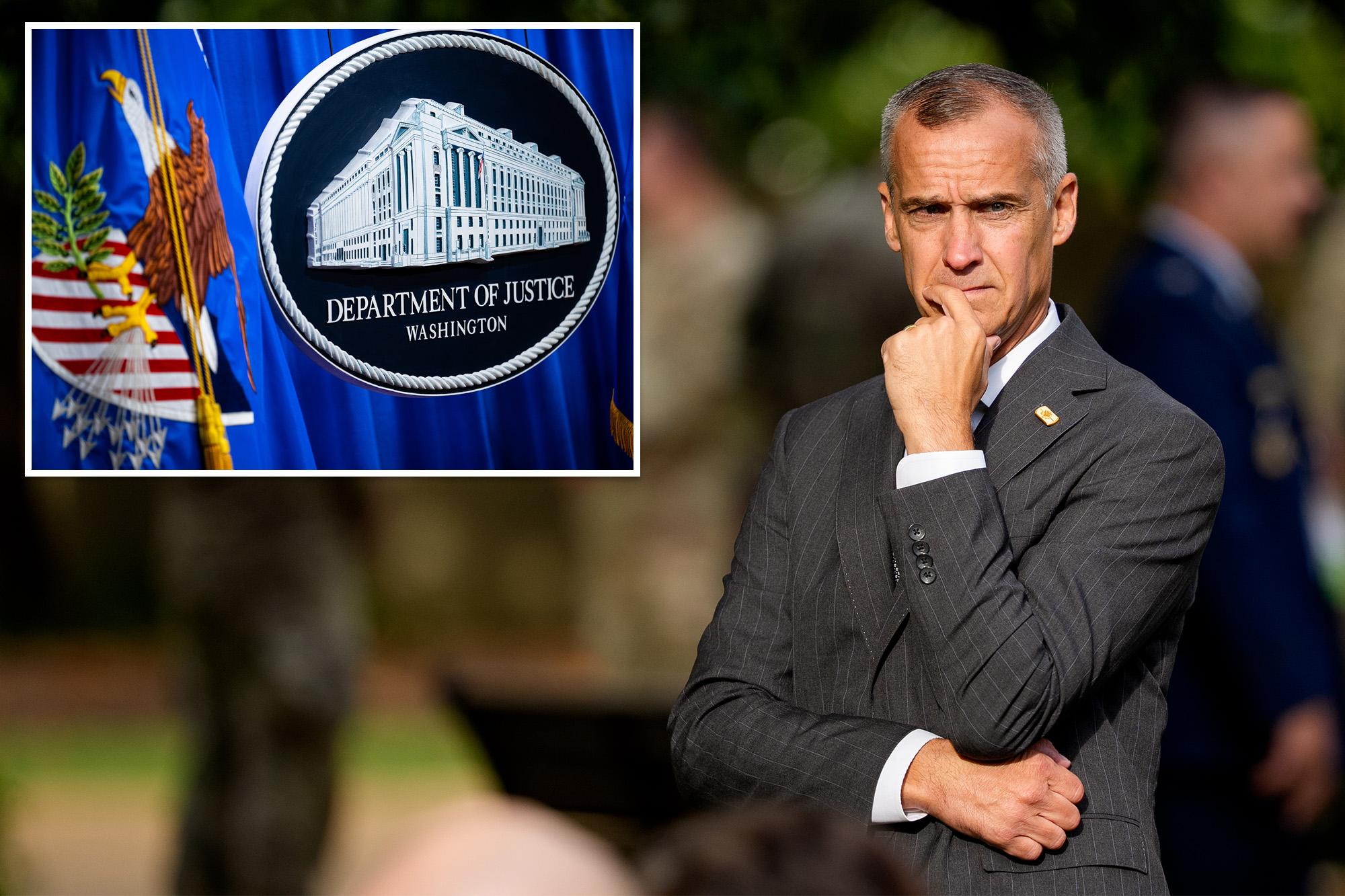 DOJ probes Corey Lewandowski over improper awarding of DHS contracts under Kristi Noem 146207147