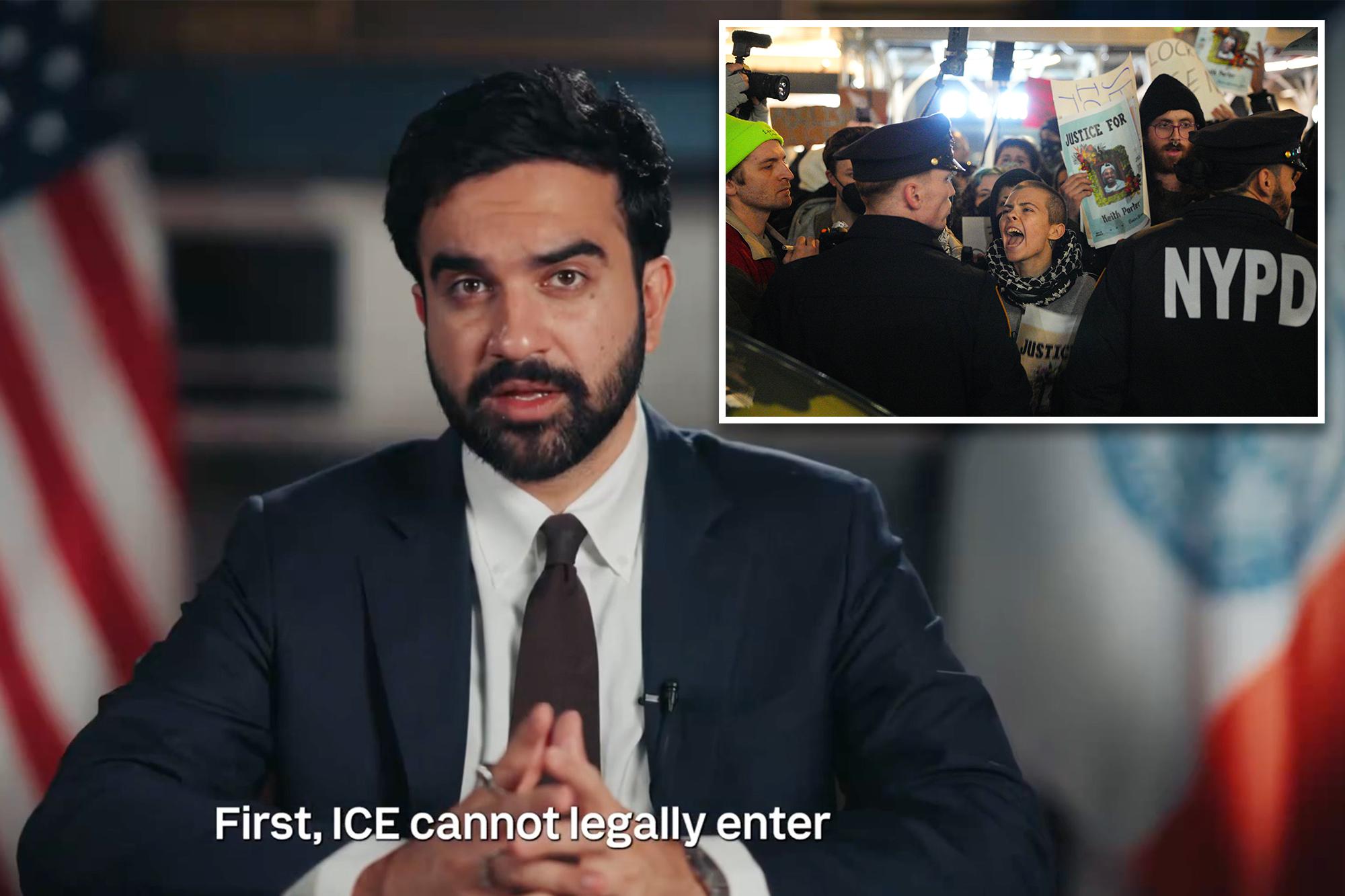 Mamdani accused of ‘openly helping illegal aliens evade ICE’ in Spanish language video  146278848