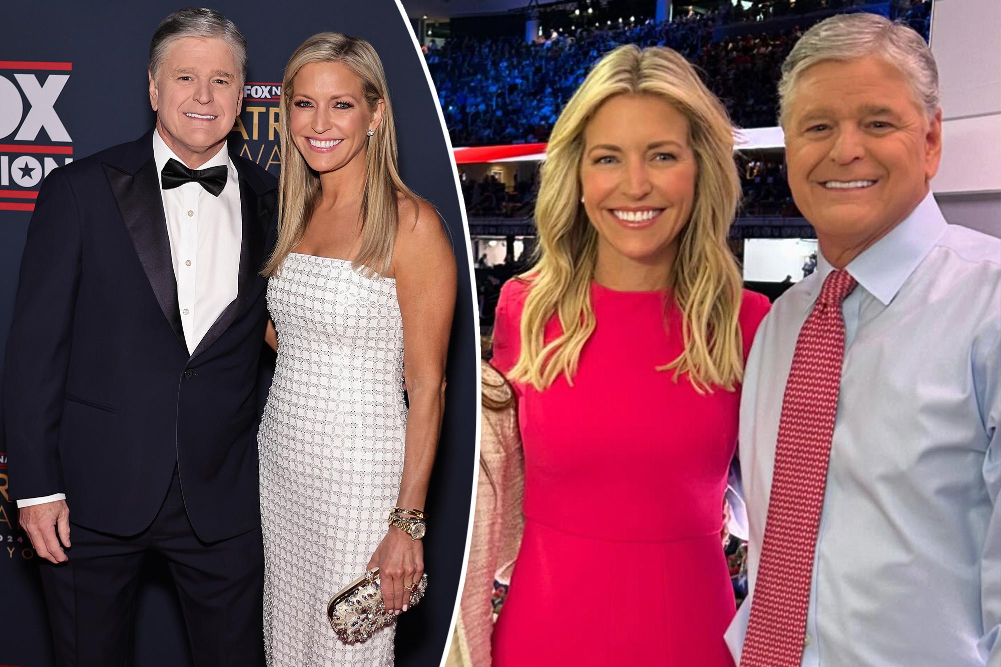 Ainsley Earhardt and Sean Hannity celebrate upcoming wedding surrounded by family and friends at Mar-a-Lago 146317839