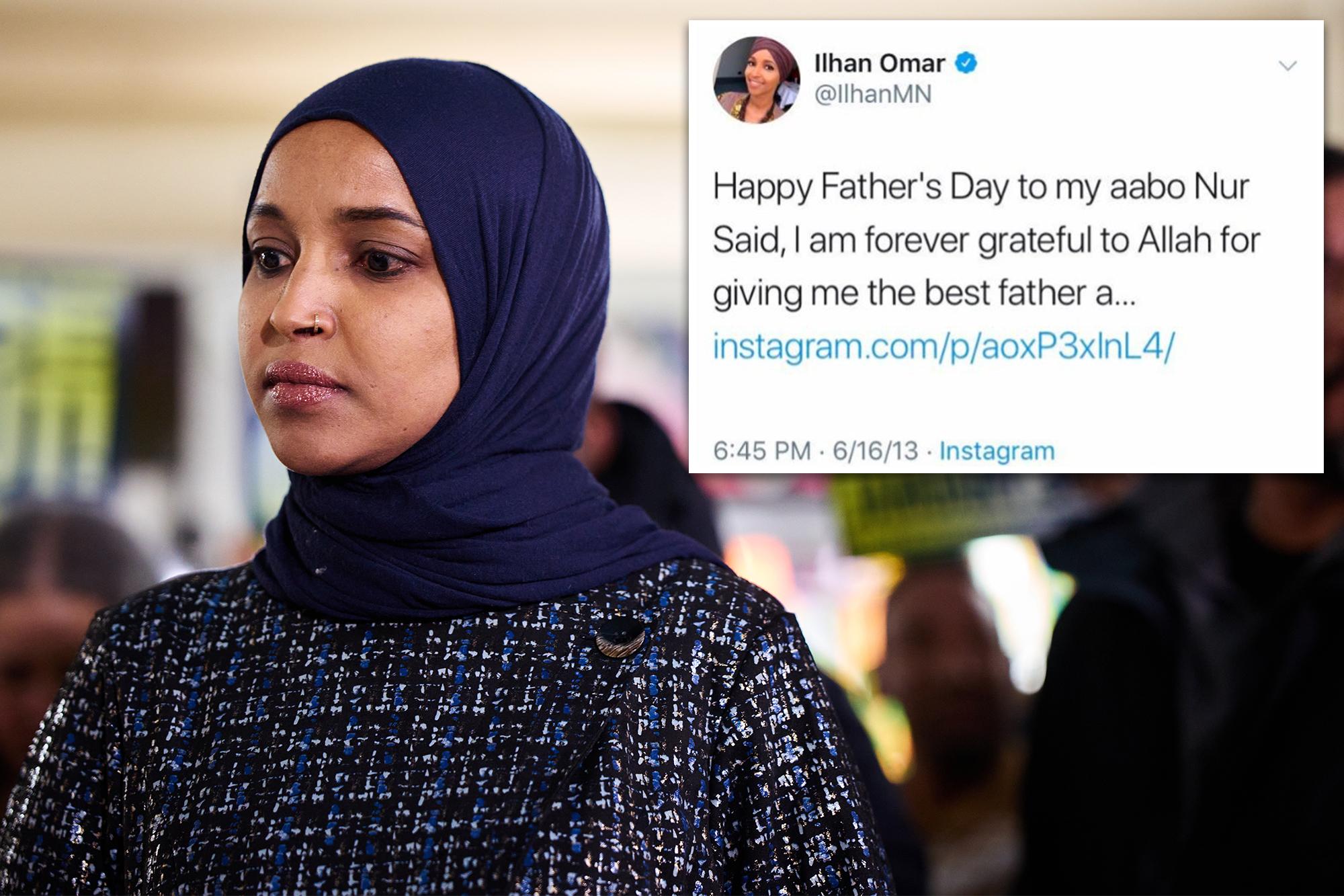 Ilhan Omar’s deleted tweet may reveal that she really did marry her brother 146372062
