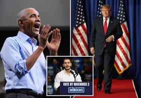 Obama rips Trump for tariffs and White House renovations as he touts El-Sayed in Detroit