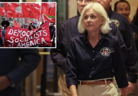 DSA targets popular lone Dem serving as critical agency chief in Trump admin.