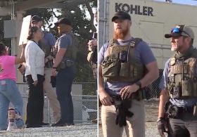 Protesters descend on California jail as federal agents make arrests